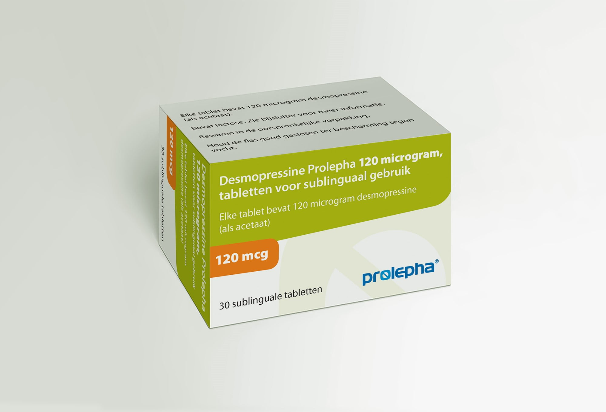 INTRODUCTIE DESMOPRESSINE PROLEPHA 120MCG • Prolepha.nl